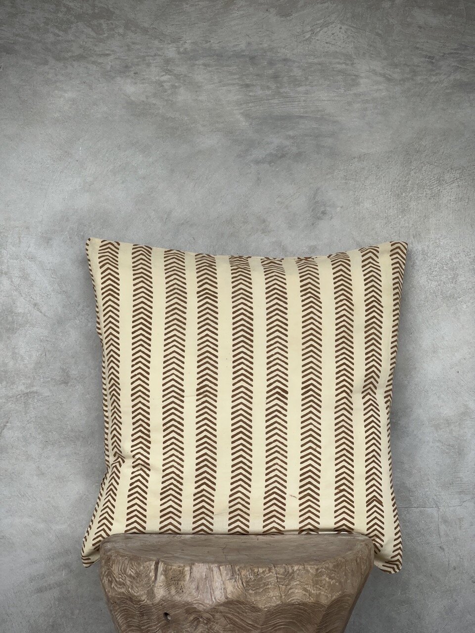 ELY cushion cover, brown