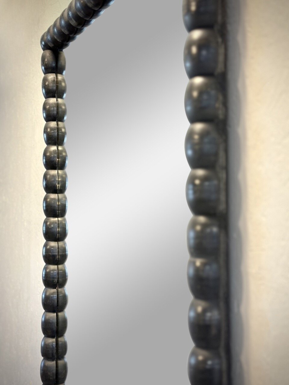 KISH large mirror, antique black