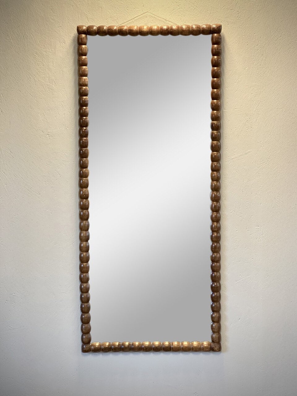 KISH large mirror, light walnut