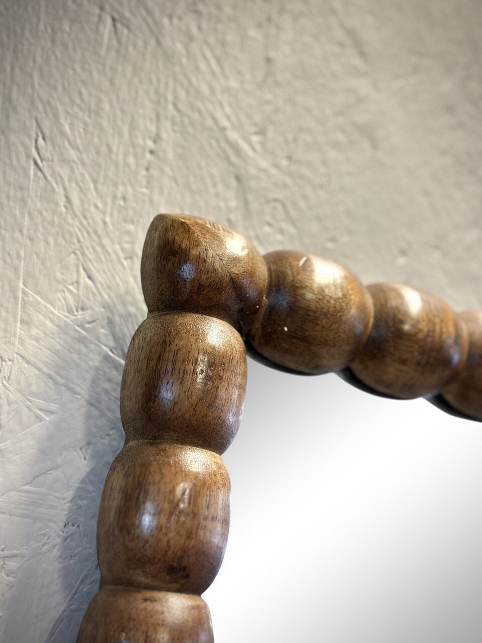 KISH large mirror, light walnut