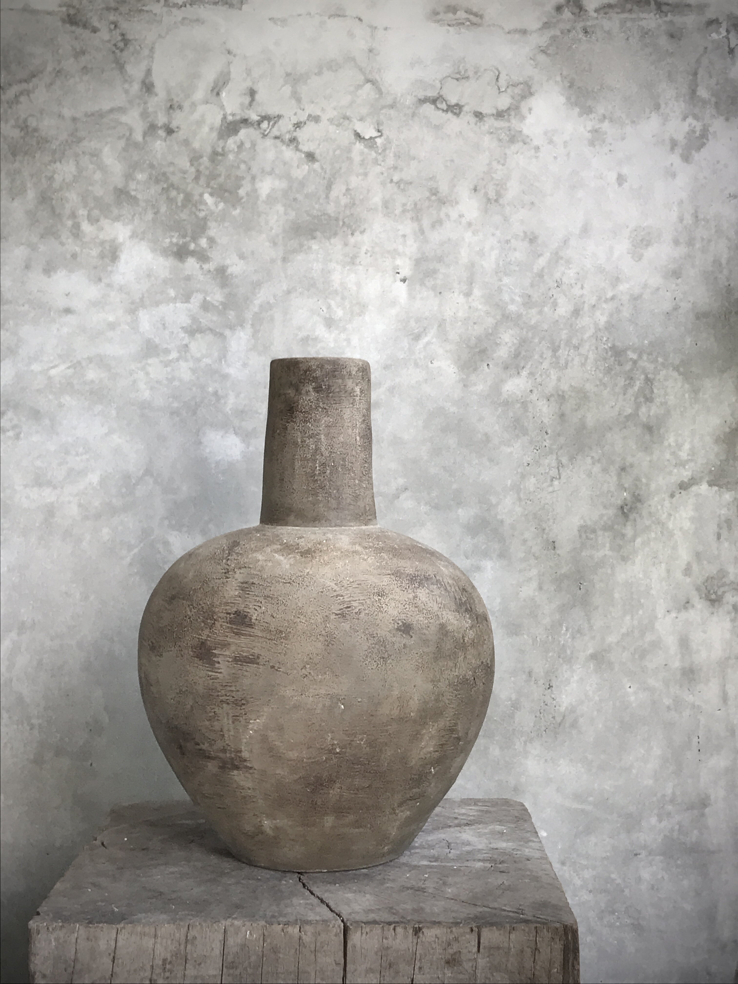 DIMA large vase, sand antique