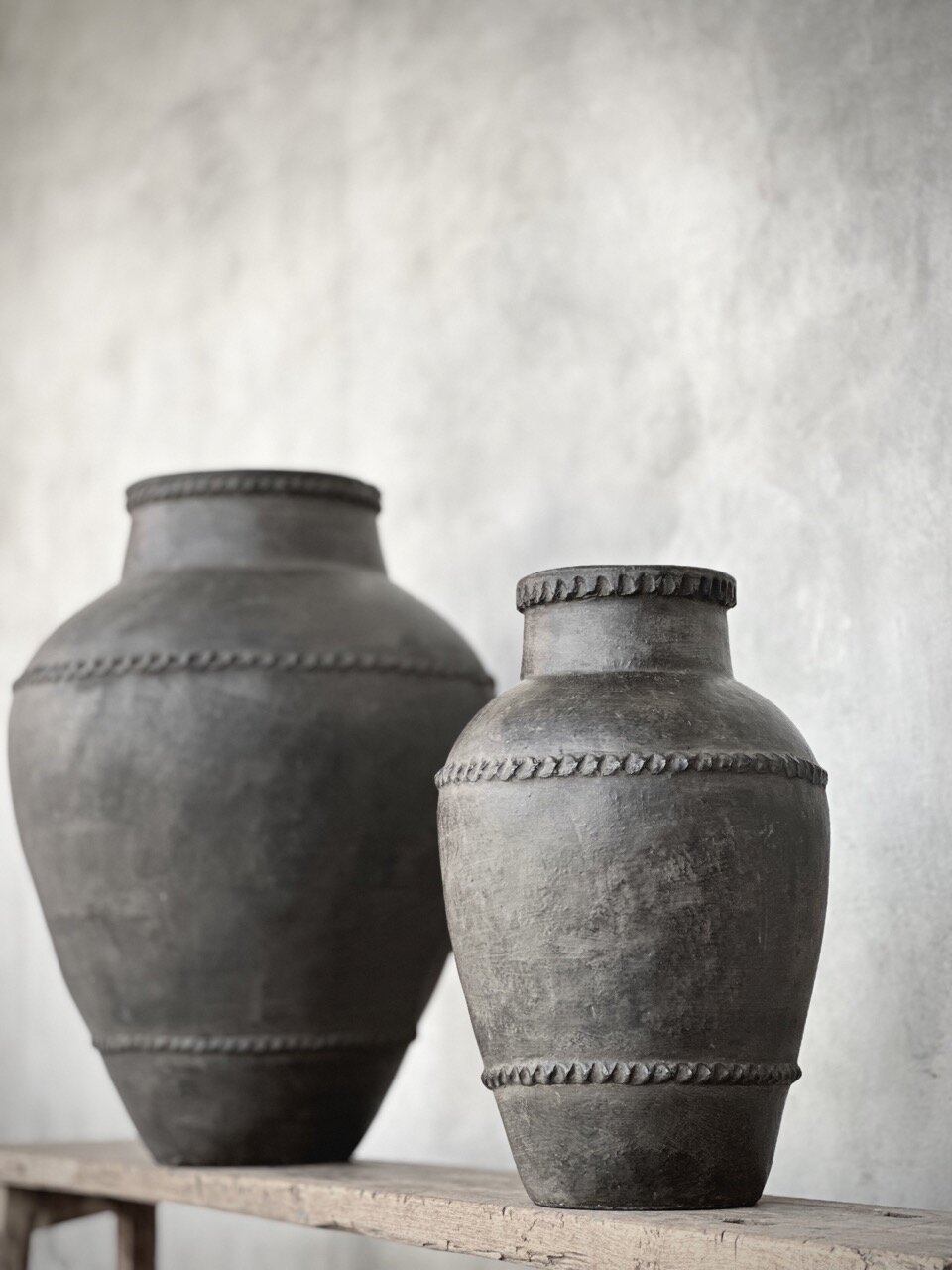 ULUNG - S - small pot, black antique