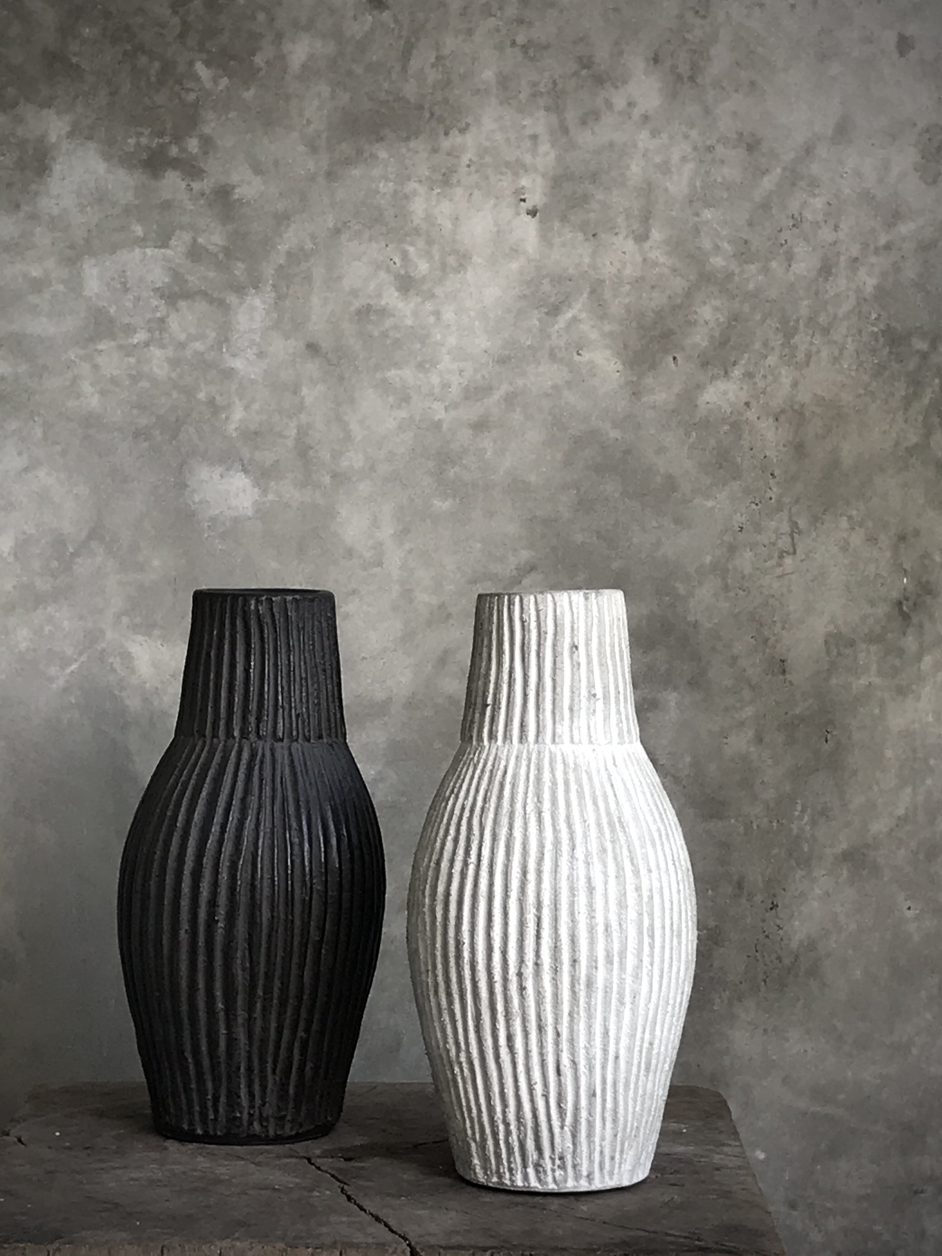PASAR vase, black antique