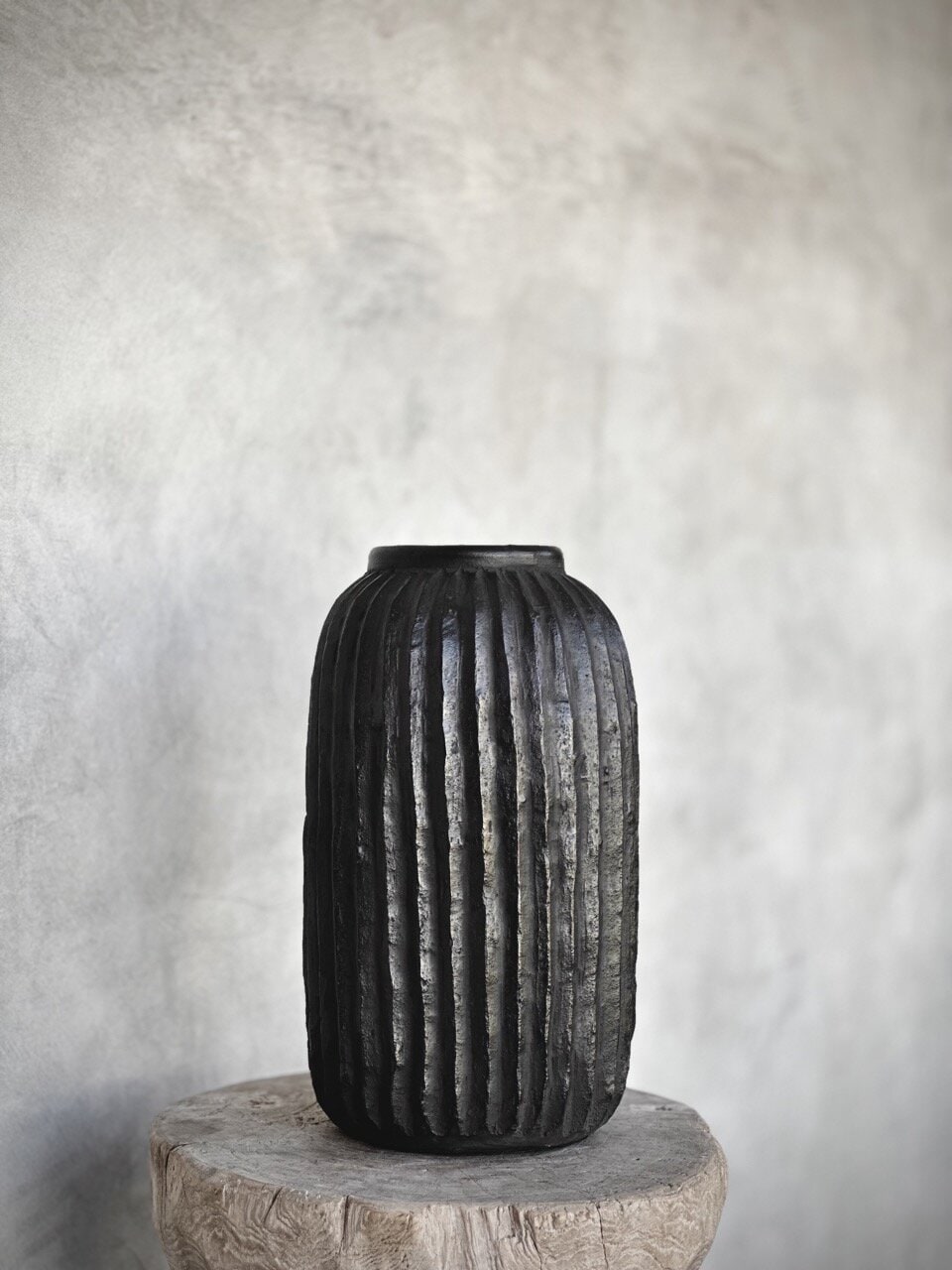 ARWA vase, black antique