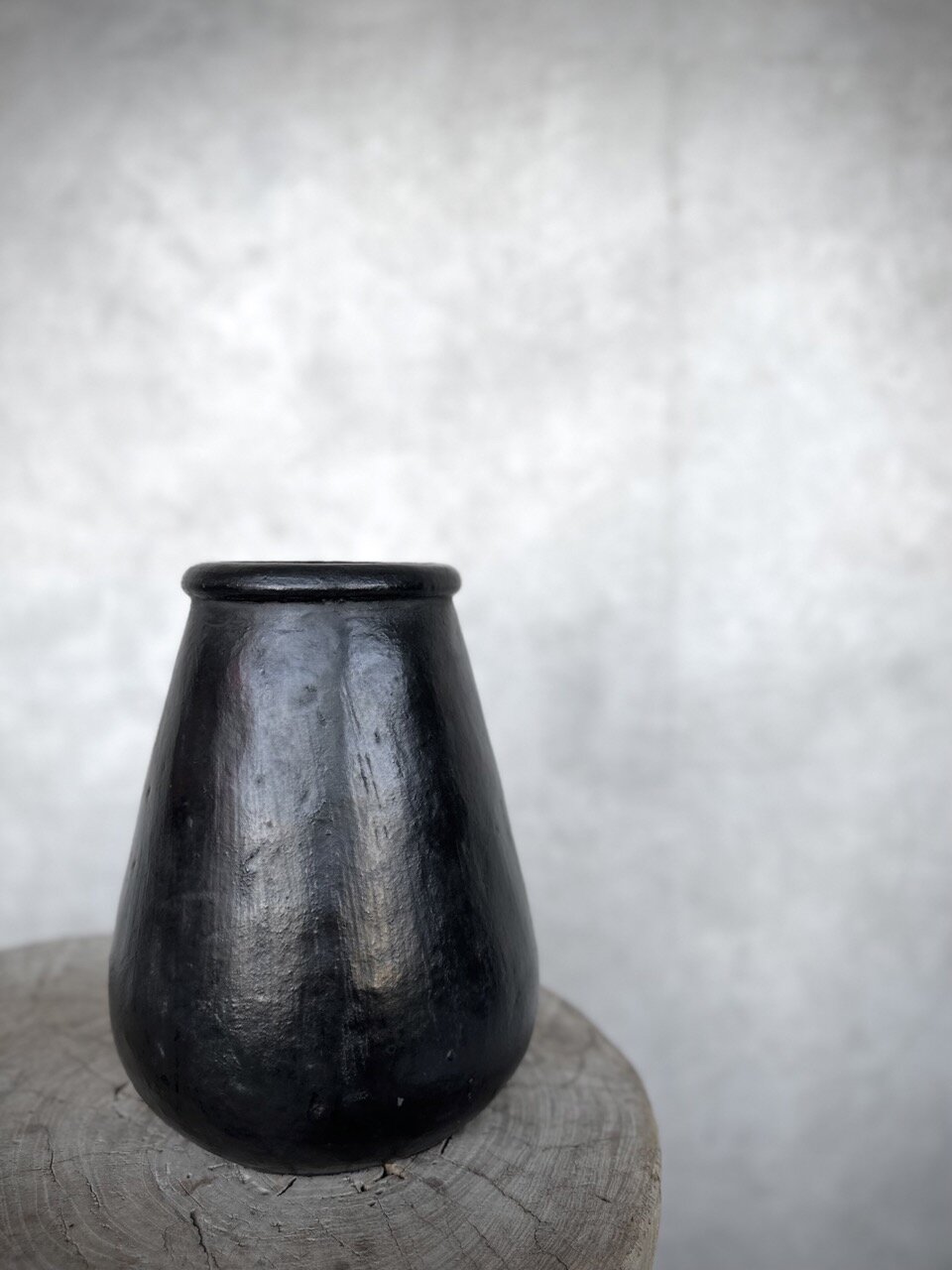 DONO vase medium, black antique