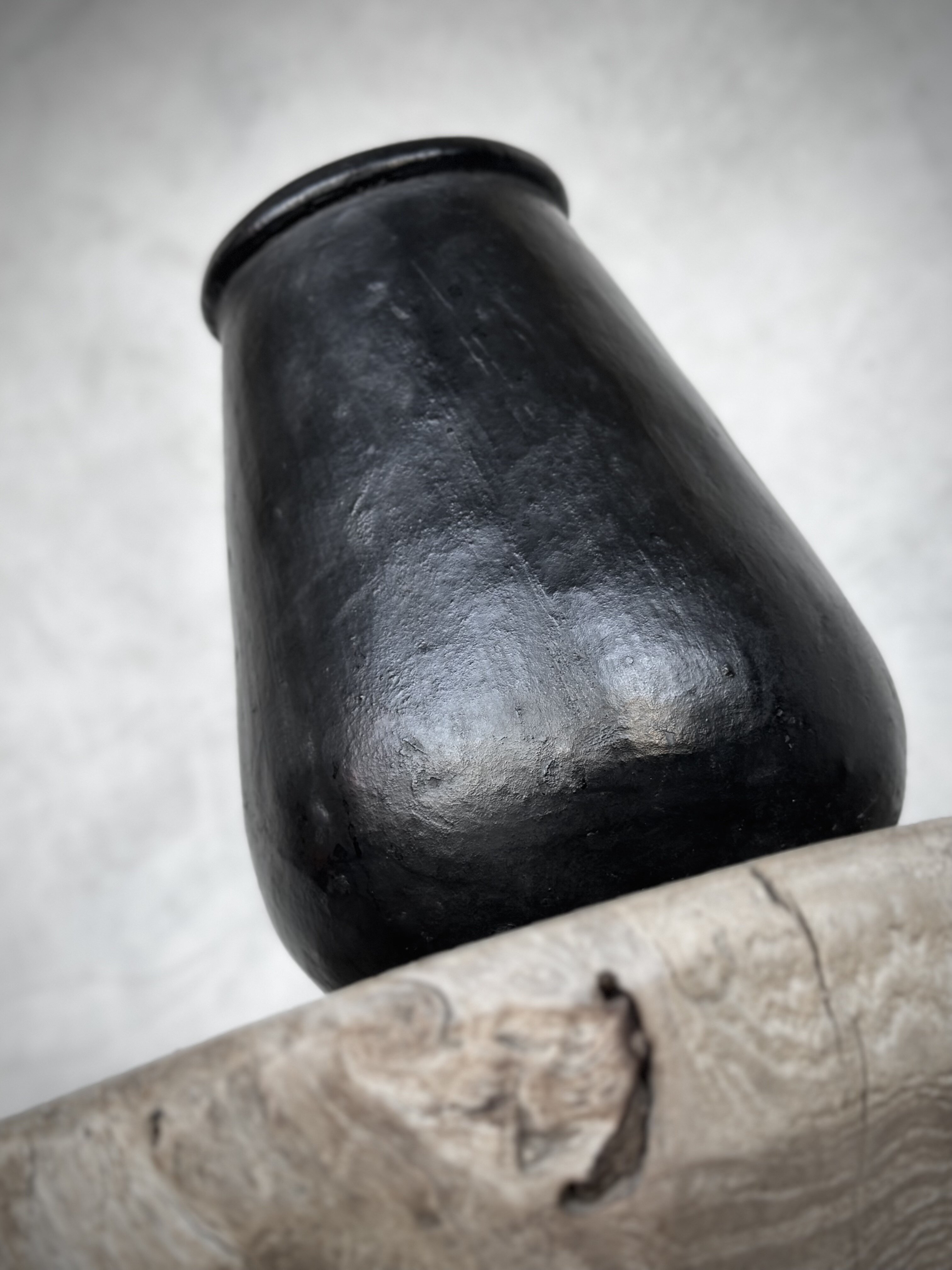 DONO vase medium, black antique
