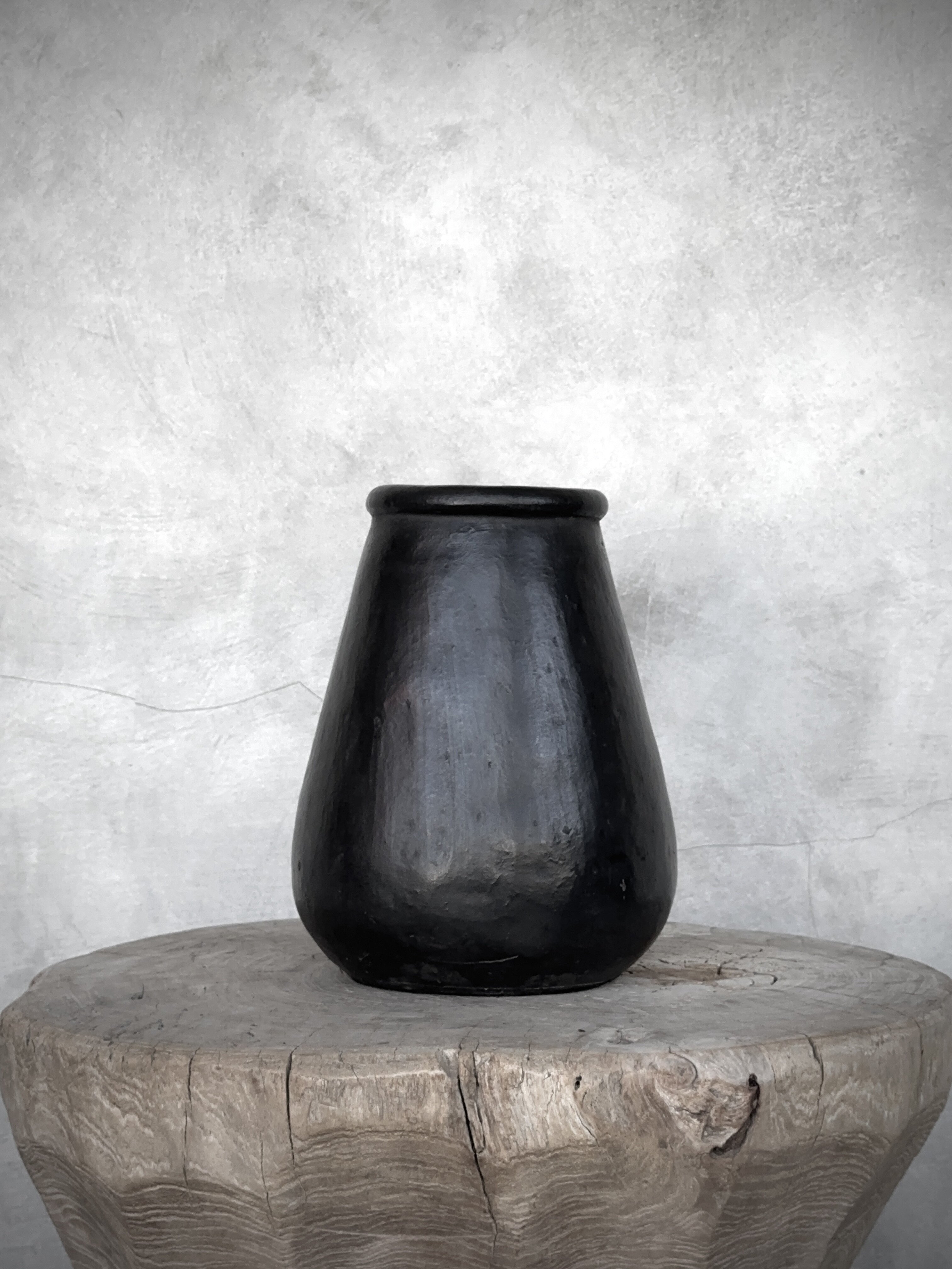 DONO vase medium, black antique