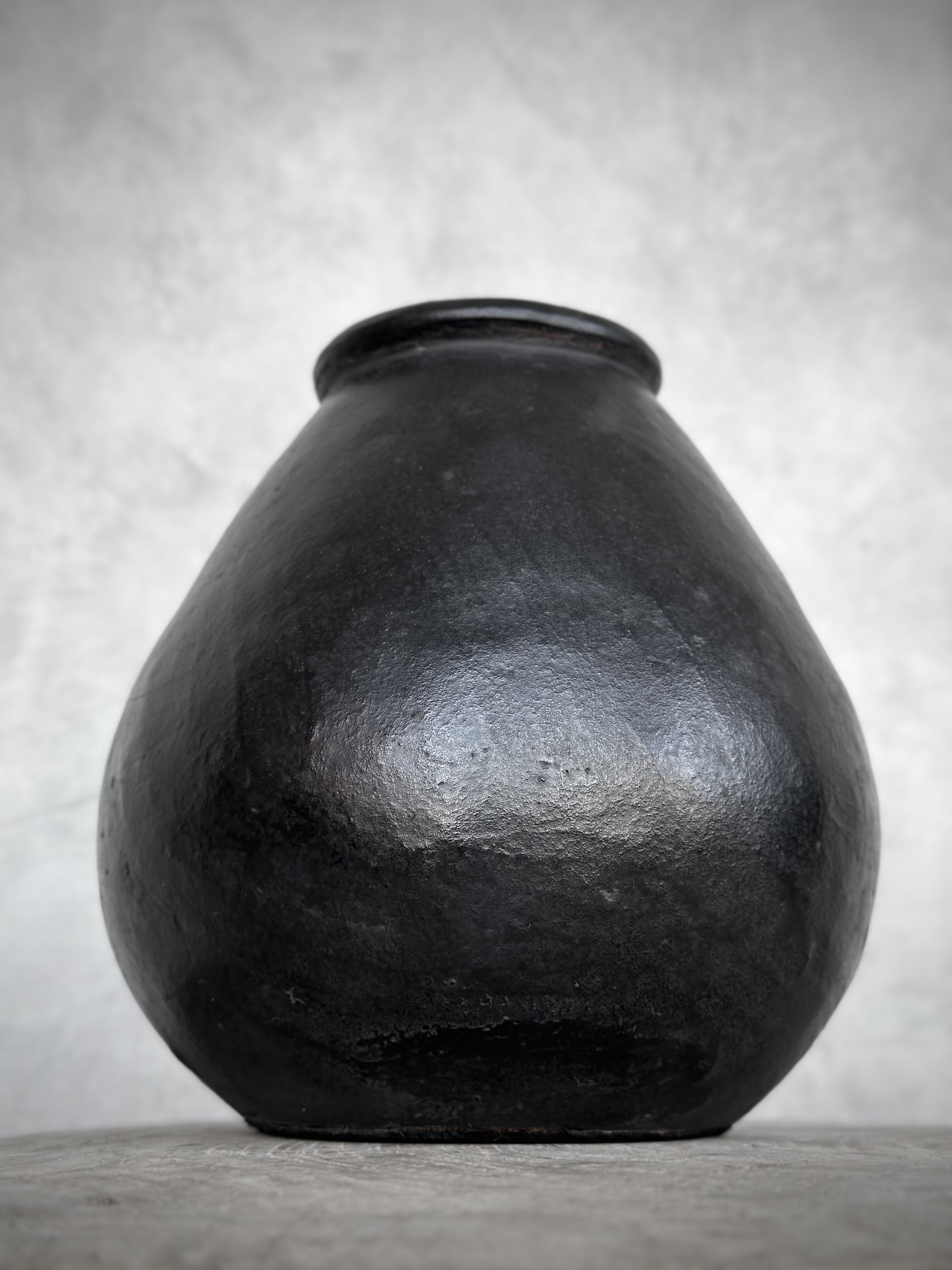 DONO vase small, black antique