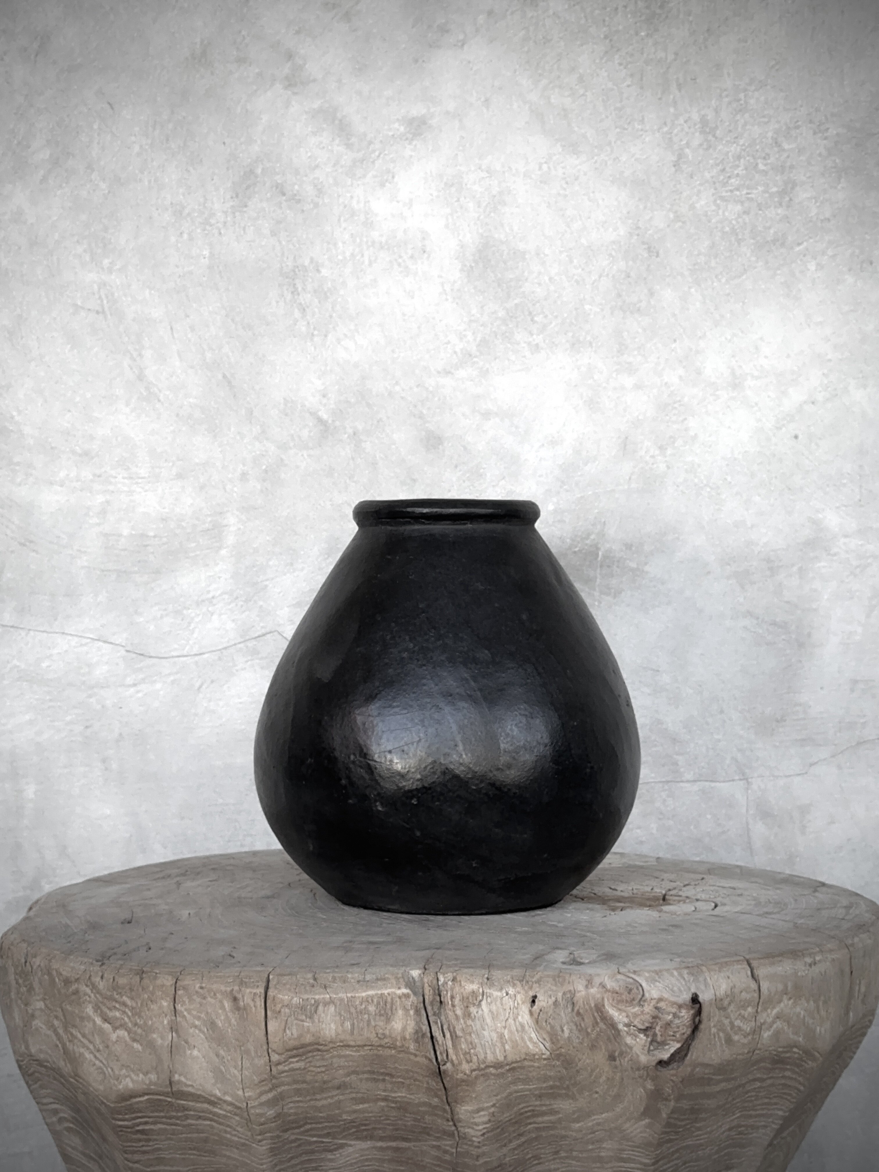 DONO vase small, black antique
