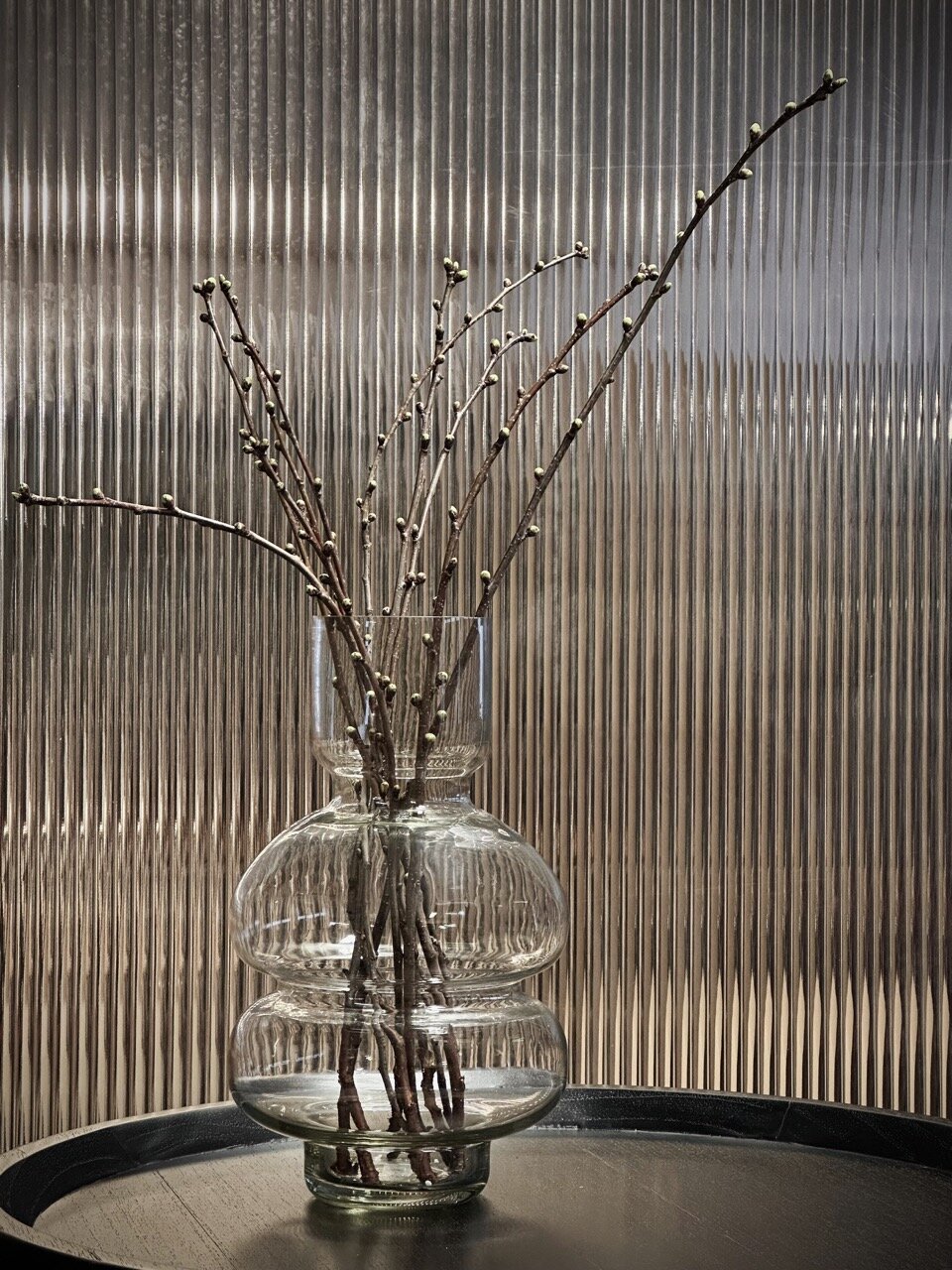 PORTO glass vase, clear