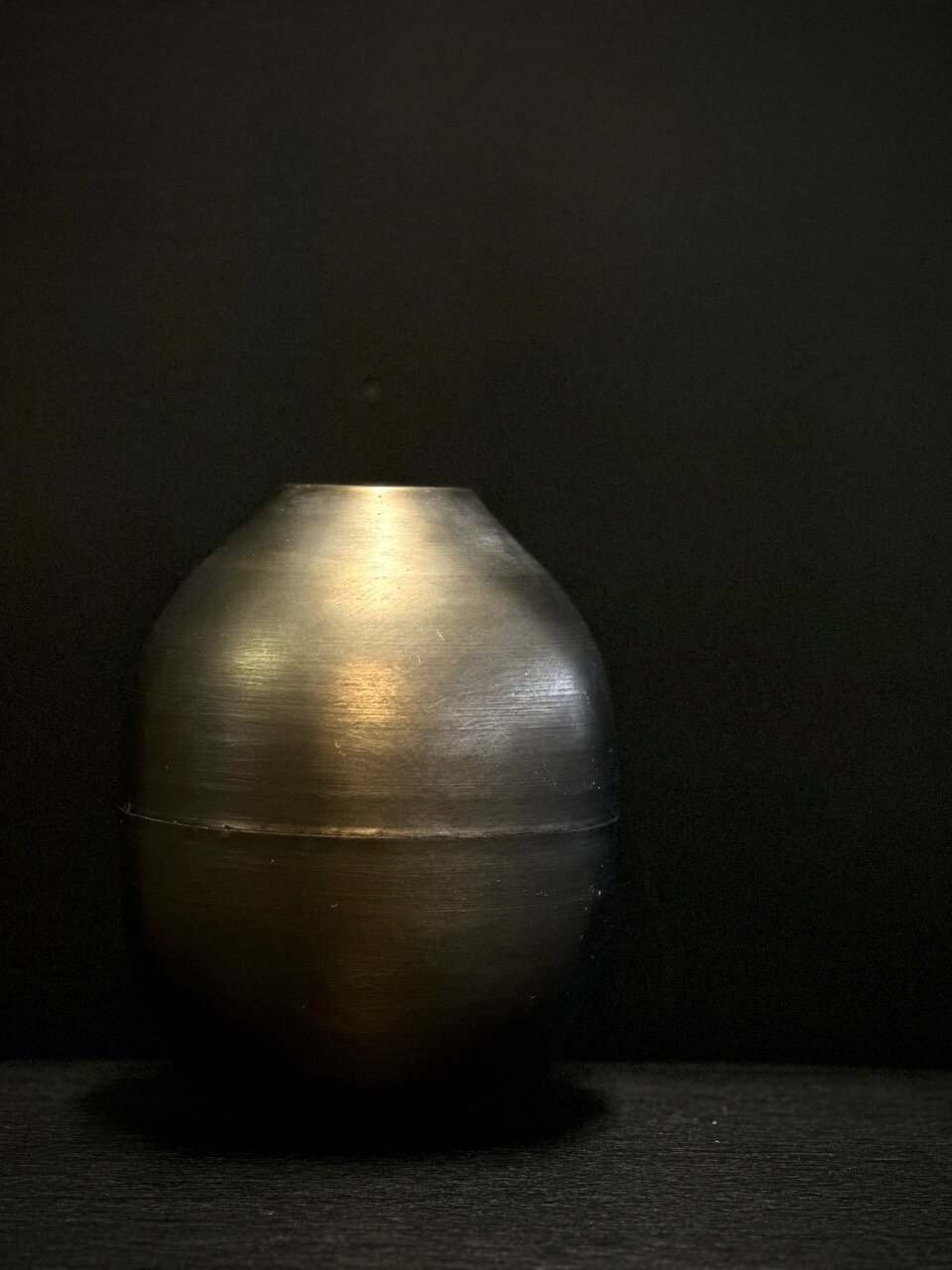 ASTON vase, antique gold/brown