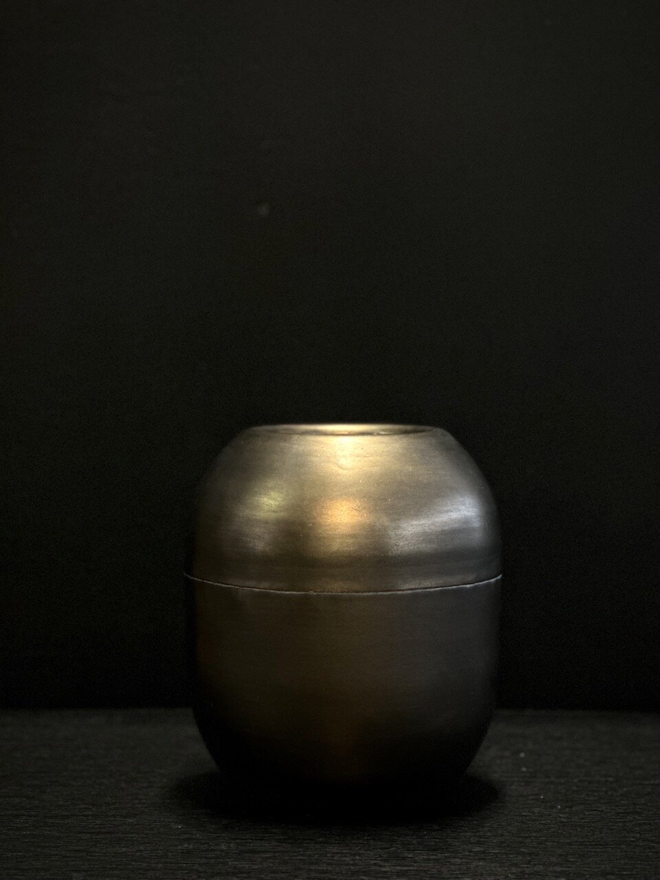 ADAM vase, antique gold/brown
