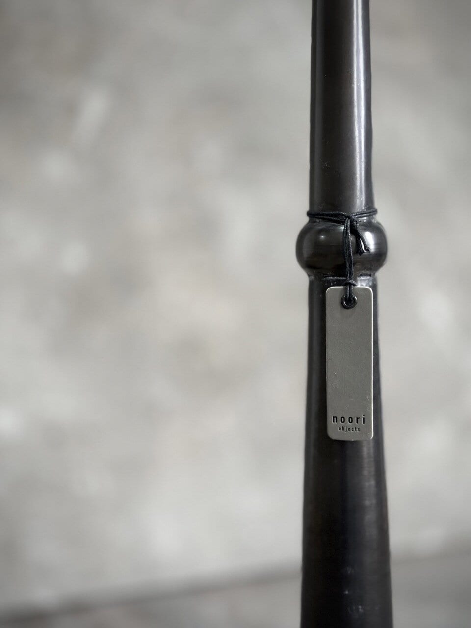 ZUKU candle holder, black