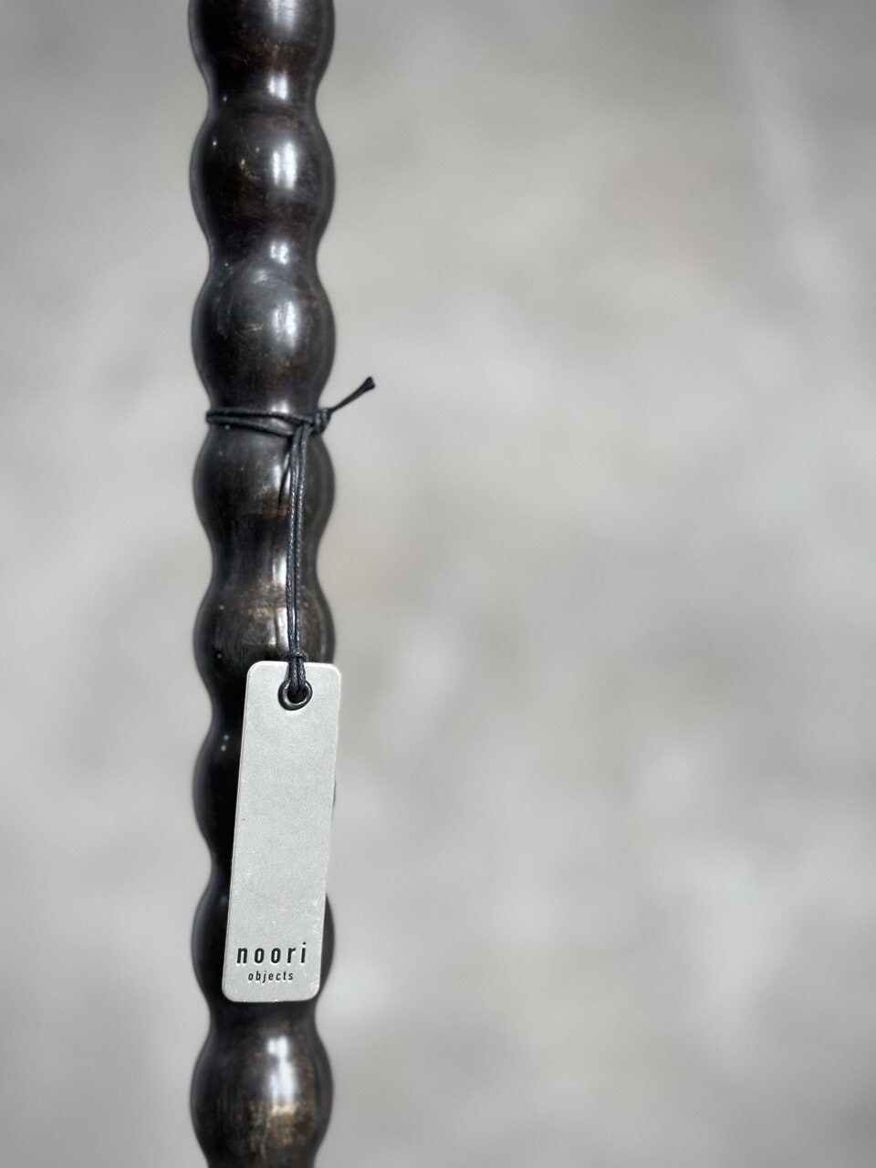 BOLLE candle holder, antique brown