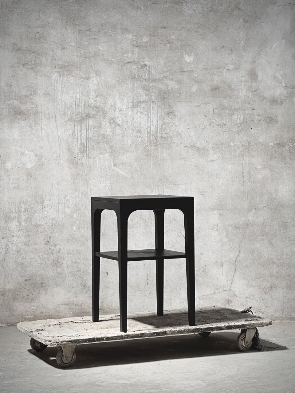 NORMA small table, black stain