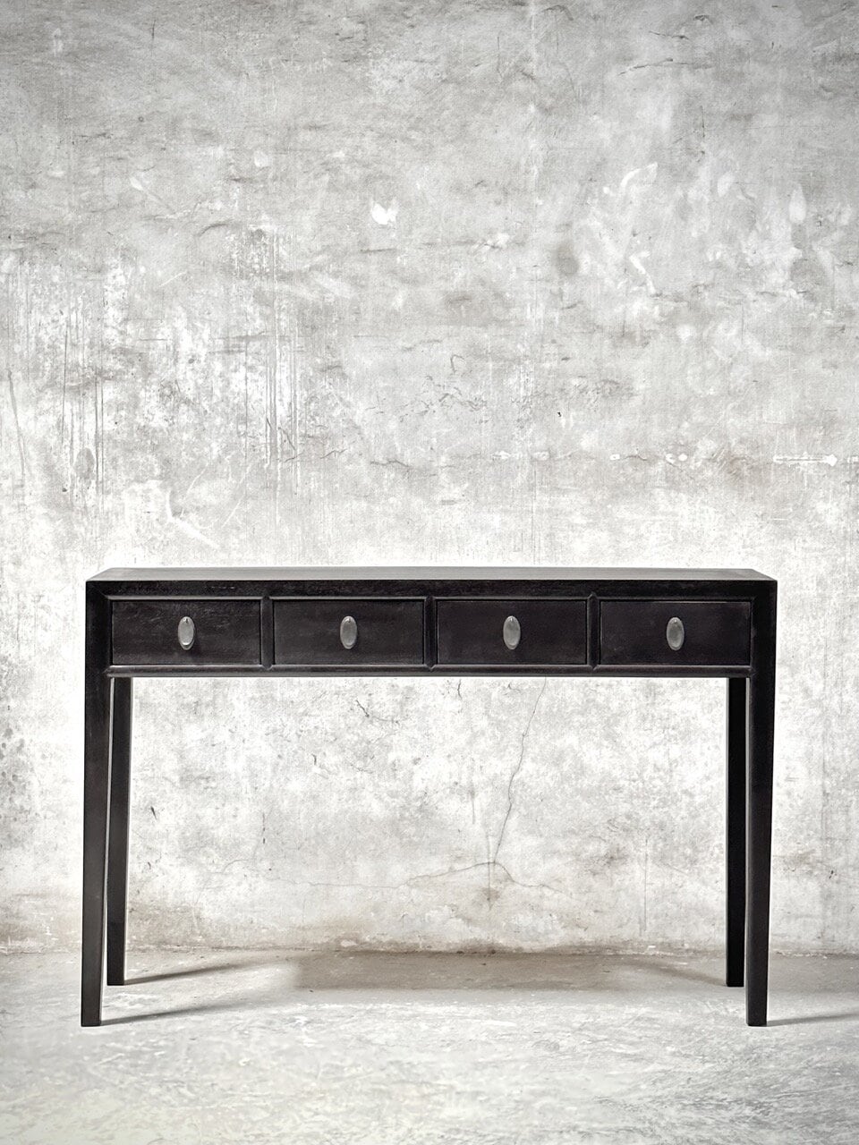 BONG console table medium 4 drawer, china black