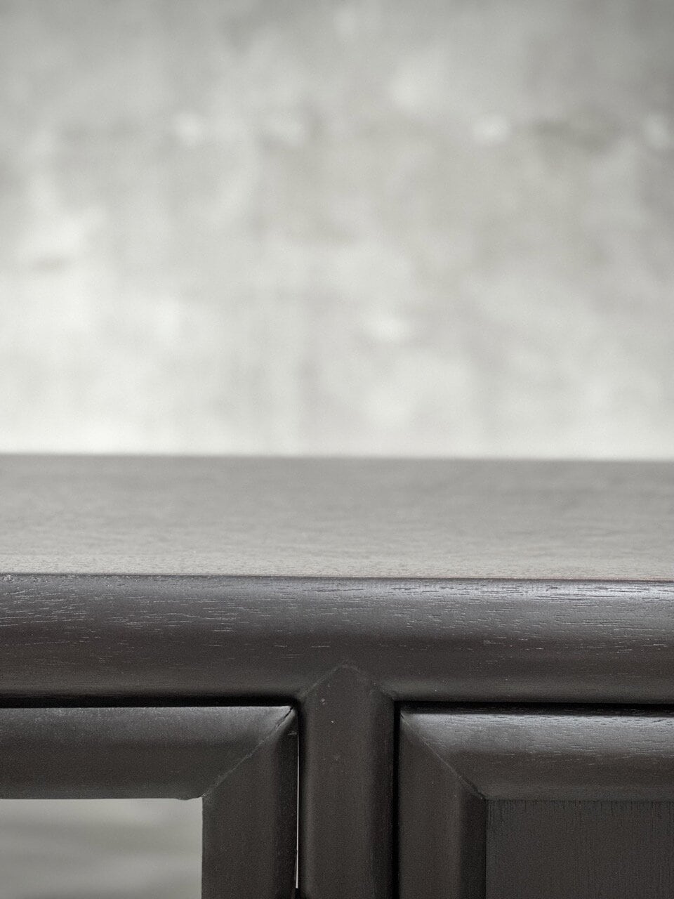 ZHANG sidetable-cabinet, china black & vintage white