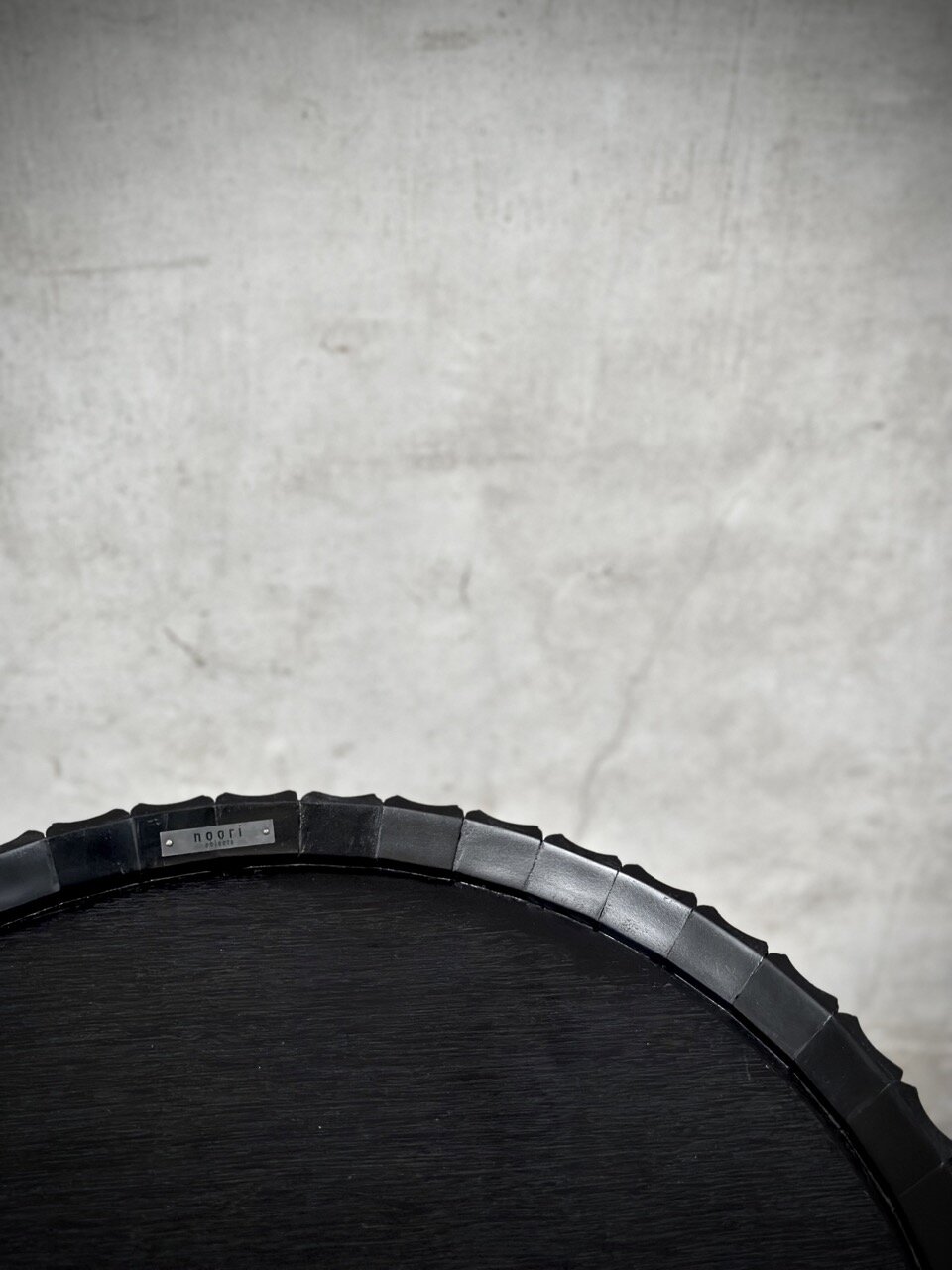 SAVOY round bar/sidetable, black