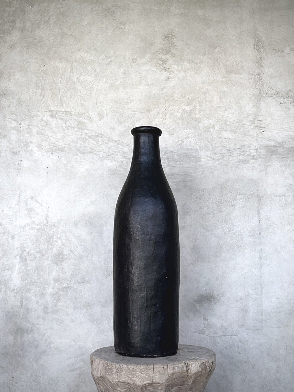 BISMA vase, black antique
